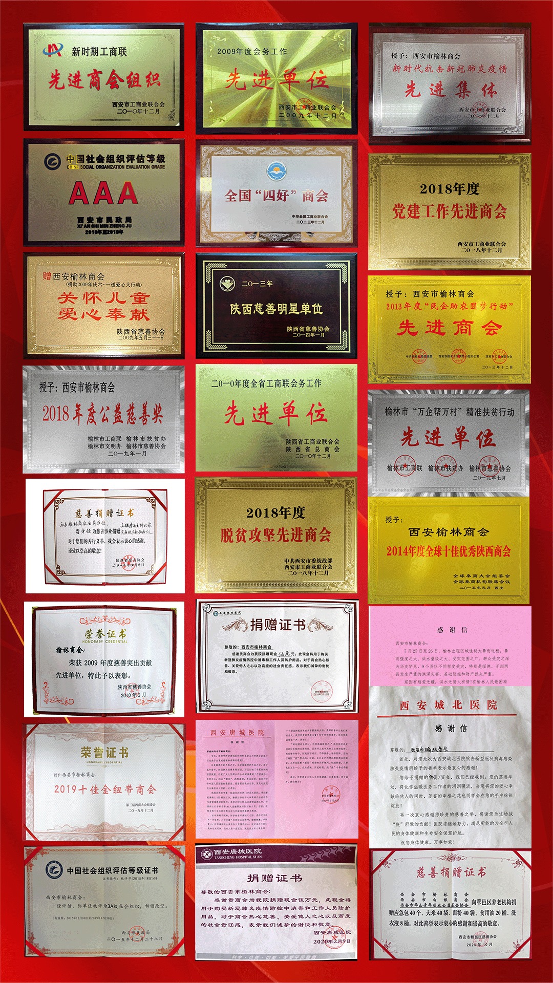 商会荣誉一览 图1