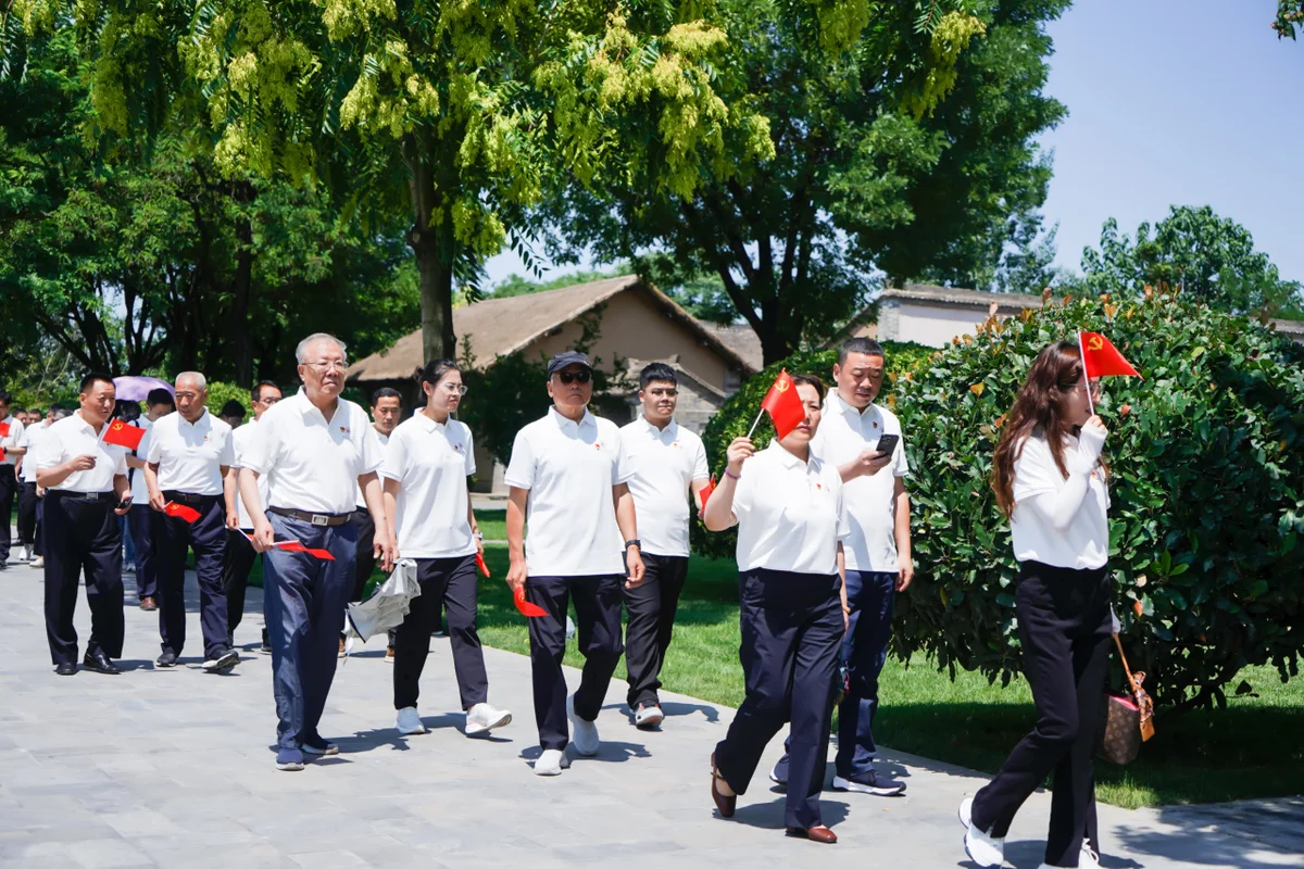 西安市榆林商会参加富平红色研学主题党日活动 图8